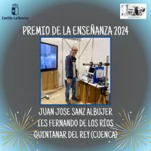 Juan José Sanz Albujer (CFPB Fabricación y Montaje, IES Fernando de los Ríos, Quintanar del Rey, Cuenca)